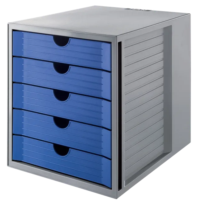 han-karma-systembox-schubladenbox-a4-5-schubladen image 1