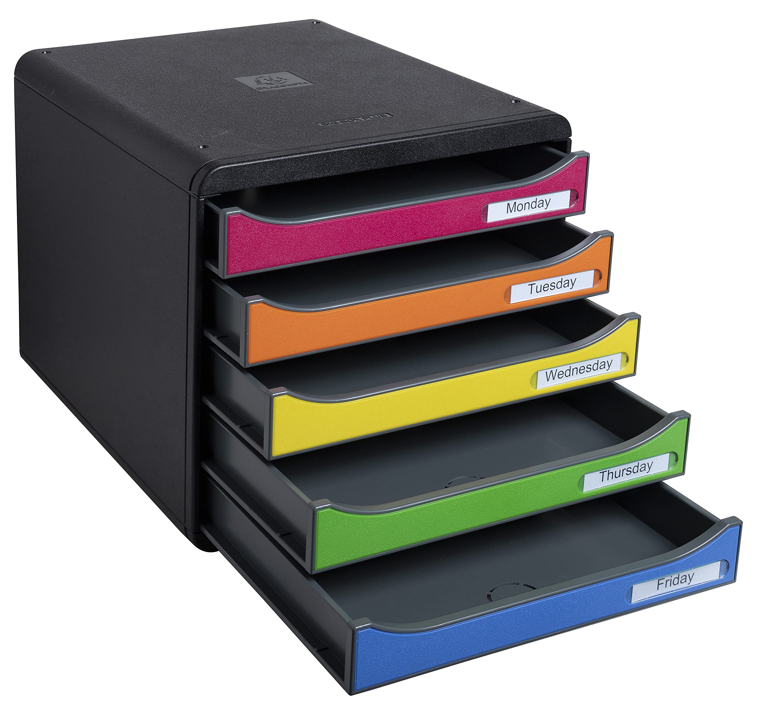 exacompta-big-box-309798d-schubladenbox-5-schubladen-bunt image 5