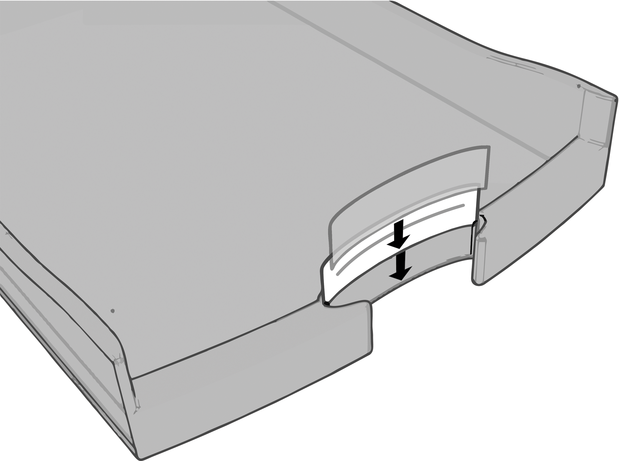 han-impuls-schubladenbox-a4-4-schubladen image 2