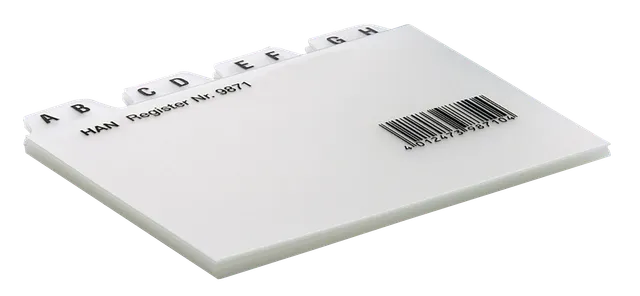 han-croco-register-a-z-din-a7-quer-12-teilig-klar image 1