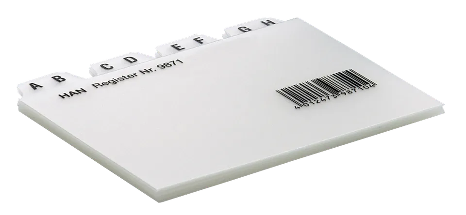 han-croco-register-a-z-din-a7-quer-12-teilig-klar image 1