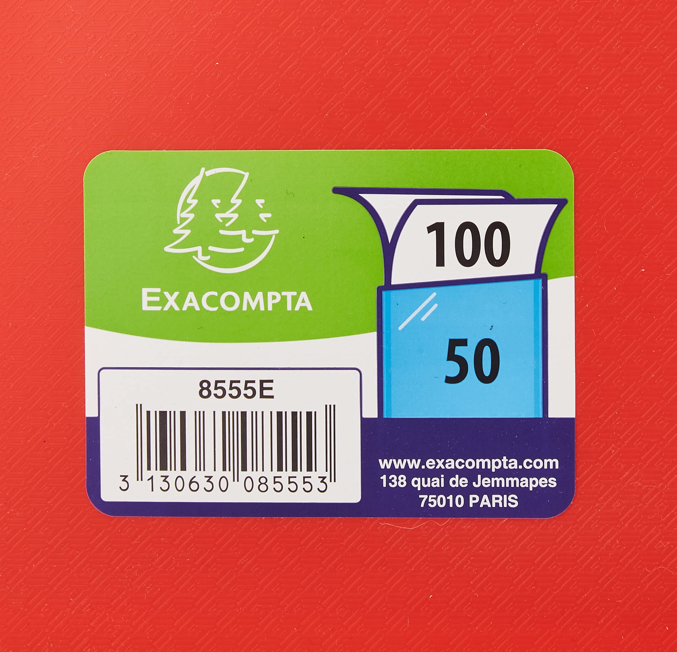 exacompta-opak-8555e-sichtmappe-a4-rot-50-h-llen image 3