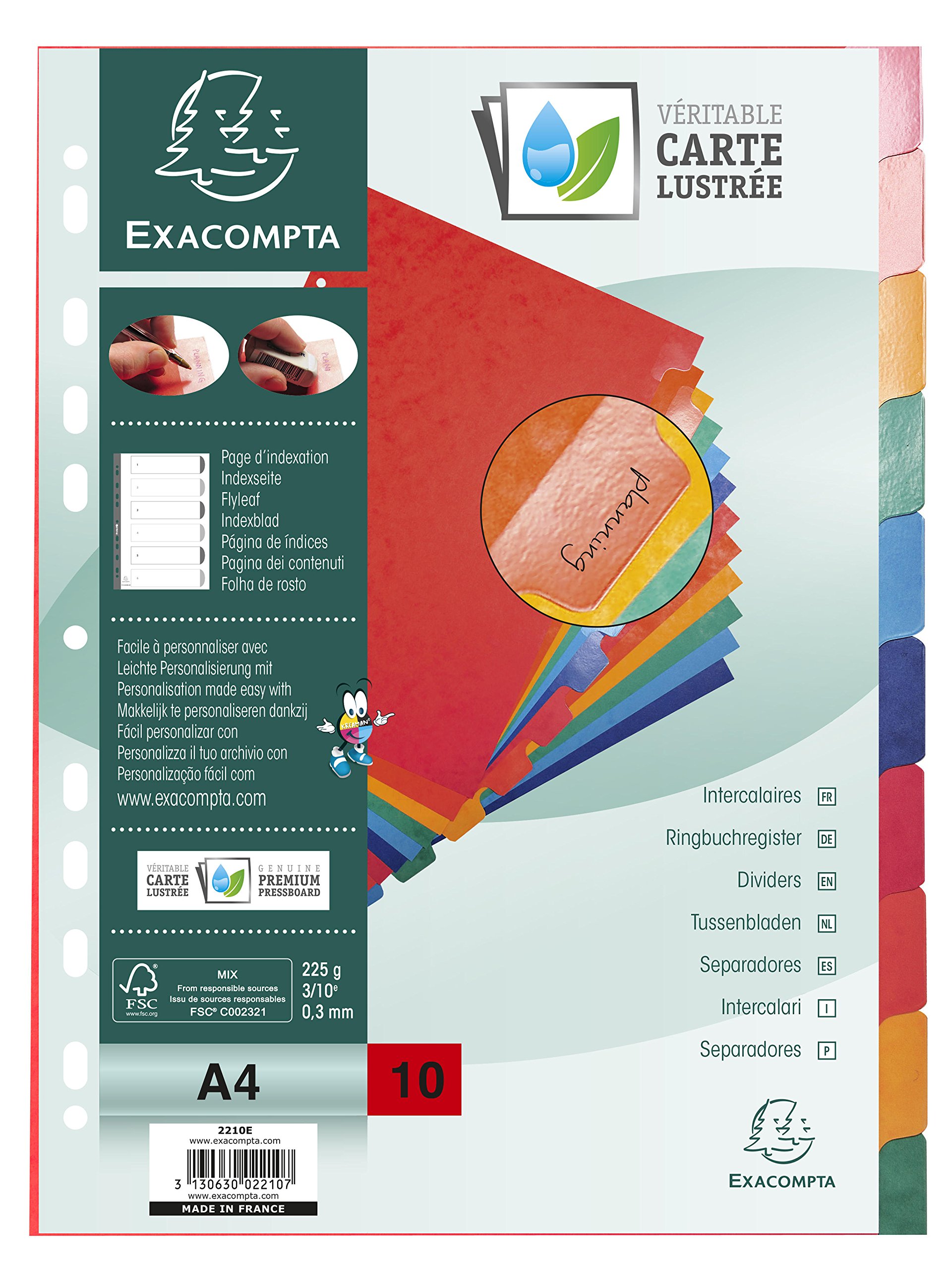 exacompta-guildhall-register-a4-karton-12-teilig-farbig image 7