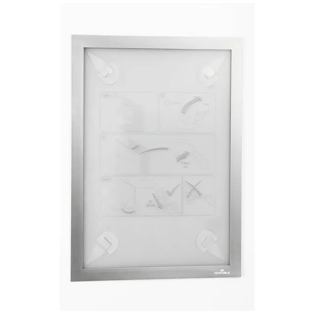 durable-duraframe-wallpaper-info-rahmen-a4-silber image 1