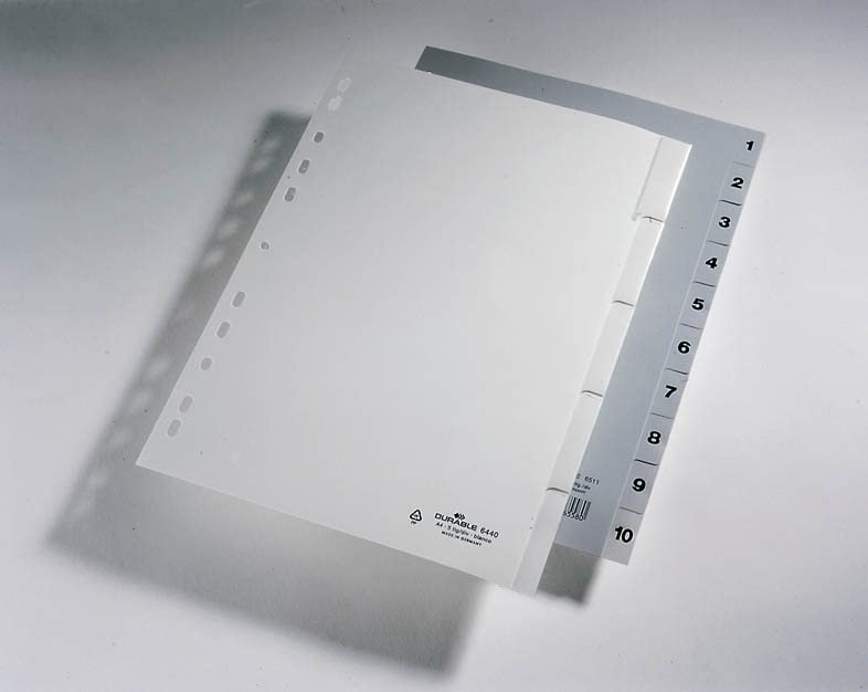 durable-duraquick-zahlenregister-a4-1-10-grau-25-st-ck image 5