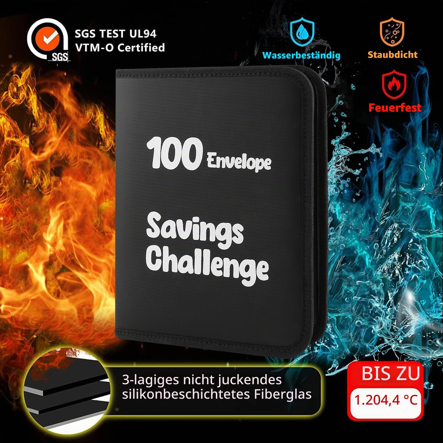 jundun-fireproof-spar-challenge-buch-a5-100-umschl-ge-feuerfest image 6