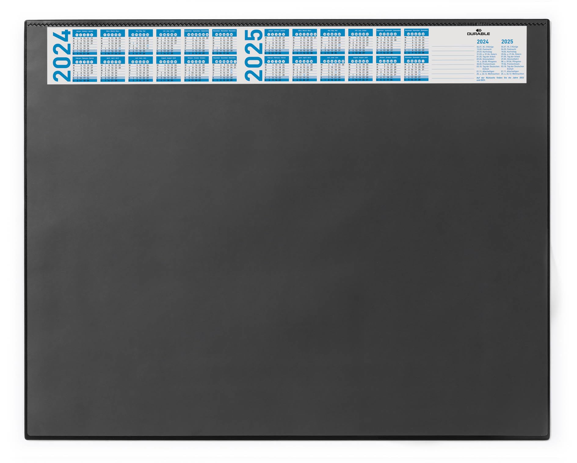 durable-varicolor-schreibunterlage-65x52-schwarz-kalender image 1