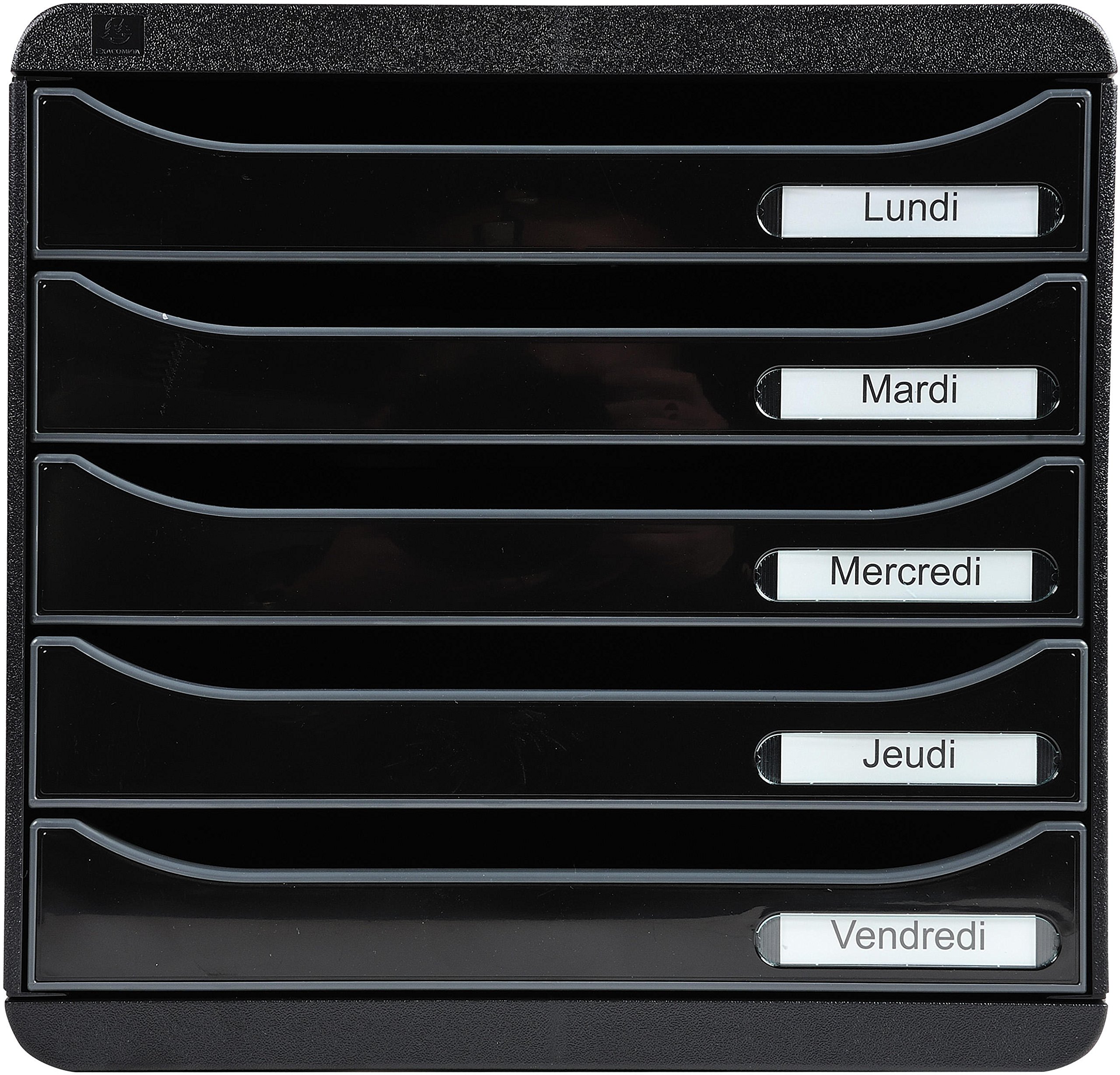 exacompta-big-box-3104214d-ablagebox-4-schubladen-schwarz image 4