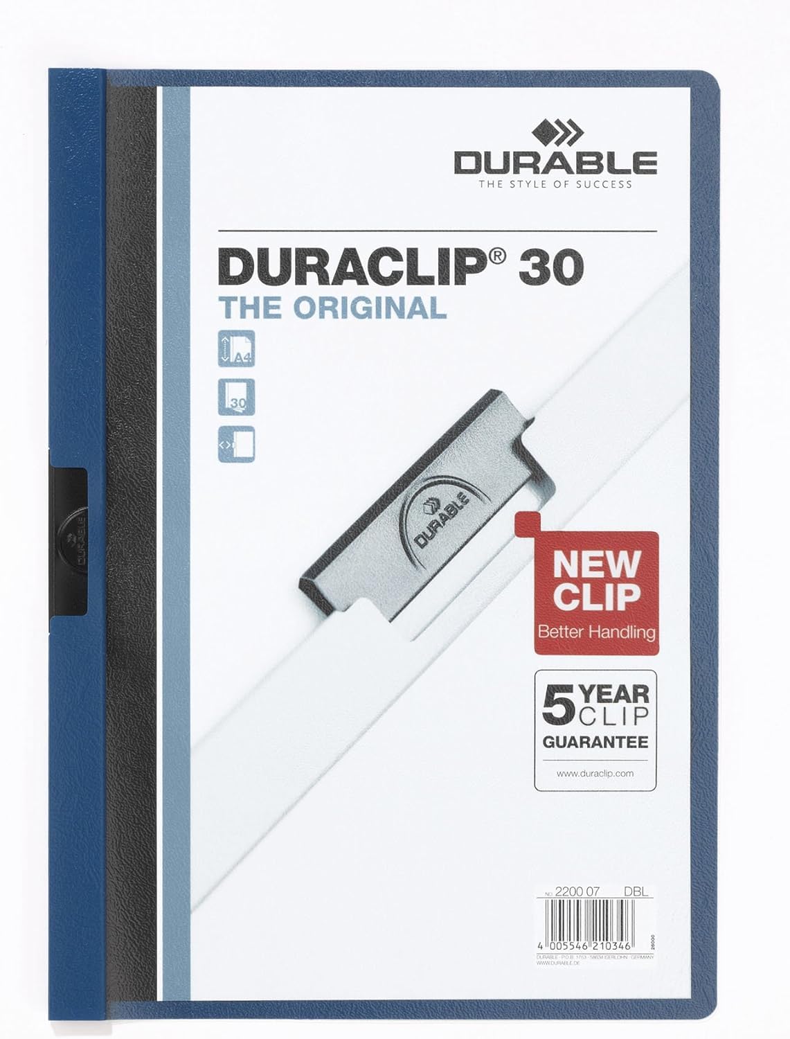 durable-duraclip-30-klemmmappe-a4-5er-sortiert-222700 image 8