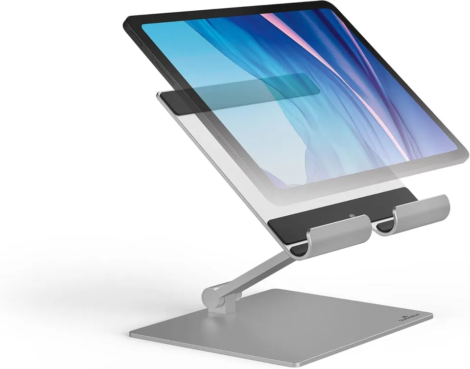 durable-tough-894023-tablet-tischst-nder-silber-faltbar image 1
