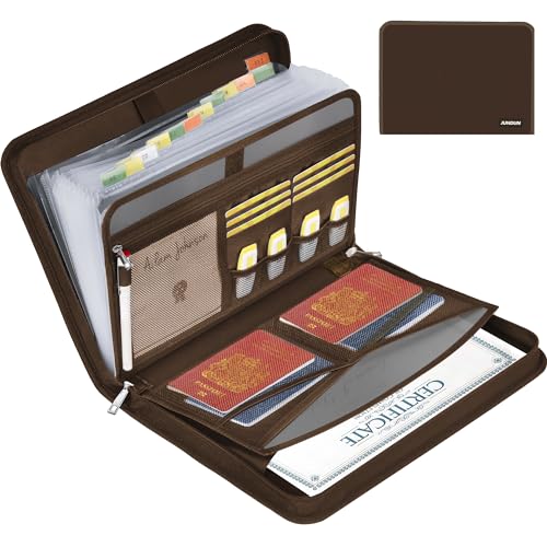 jundun-fireproof-file-folder-f-chermappe-a4-13-f-cher-braun image 7