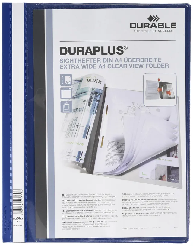 durable-duraplus-angebotshefter-a4-dunkelblau-25er-pack image 1