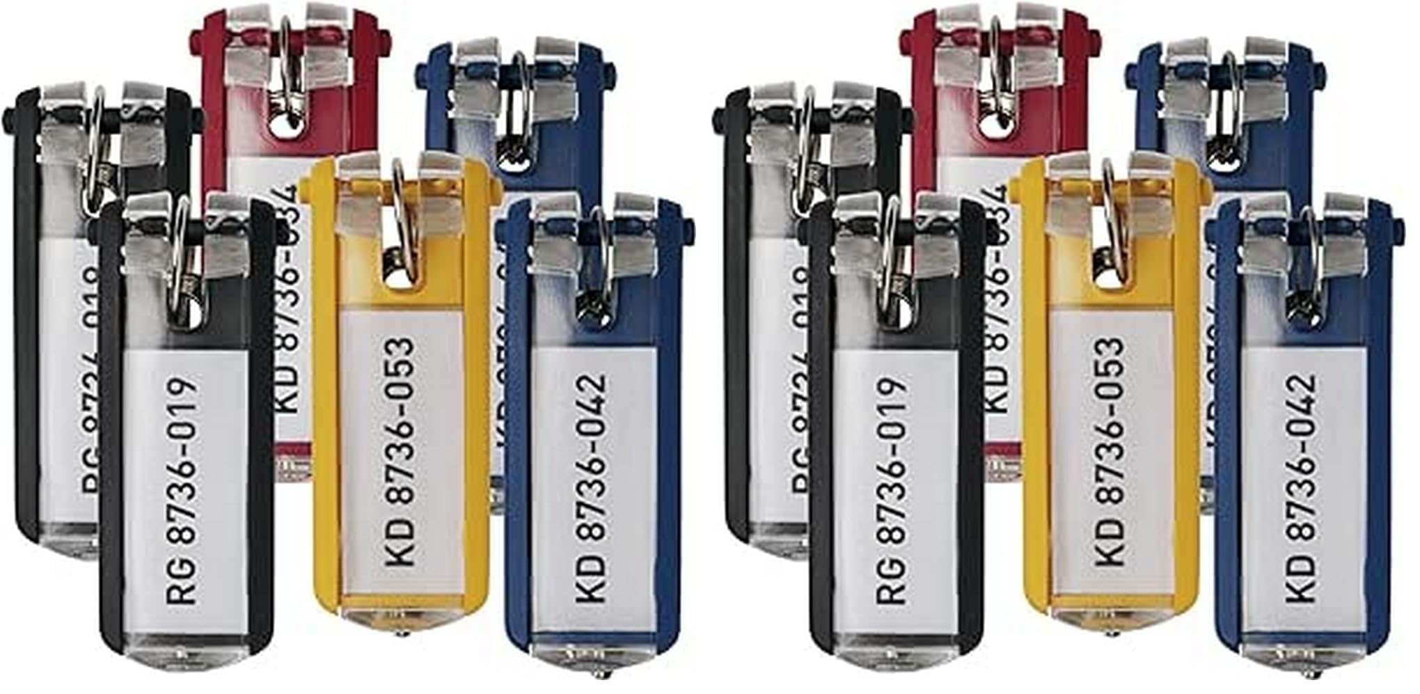 durable-duraquick-schl-sselanh-nger-farbig-sortiert-6-st-ck image 1