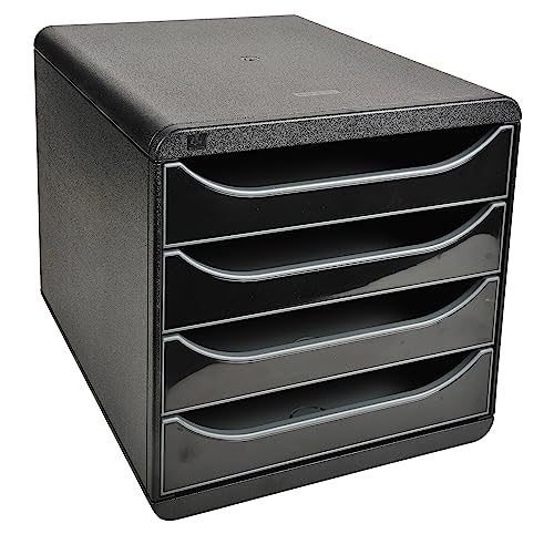 exacompta-big-box-3104214d-ablagebox-4-schubladen-schwarz image 5