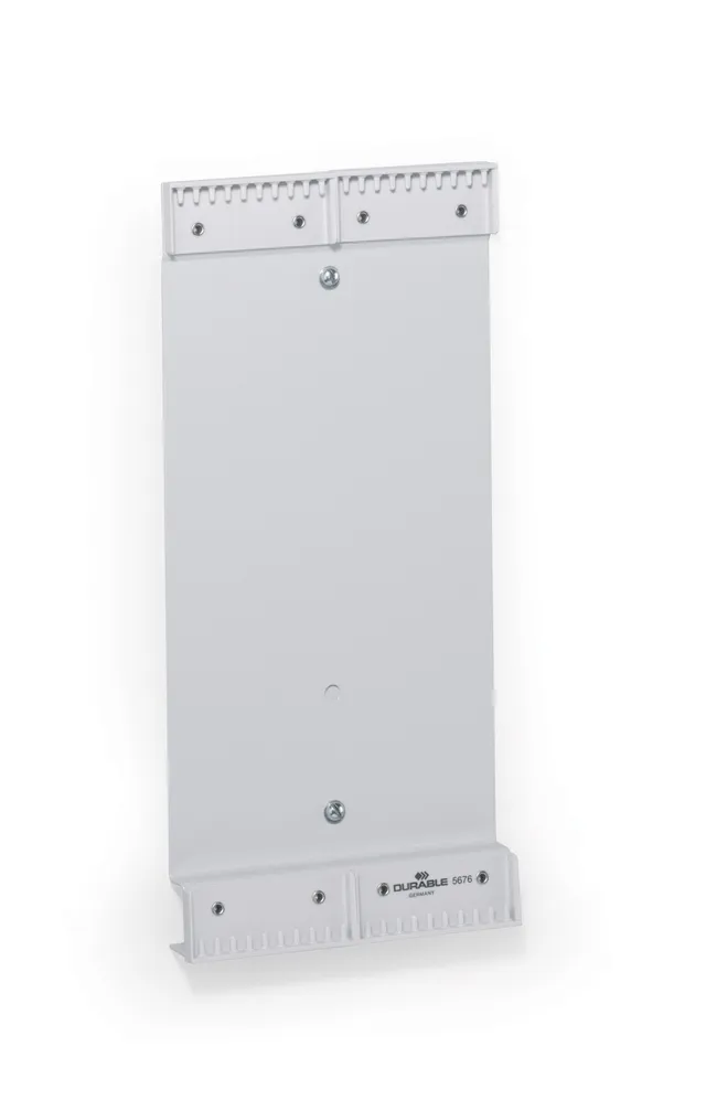 durable-function-567610-sichttafelwandhalter-grau-f-r-20-tafeln image 1