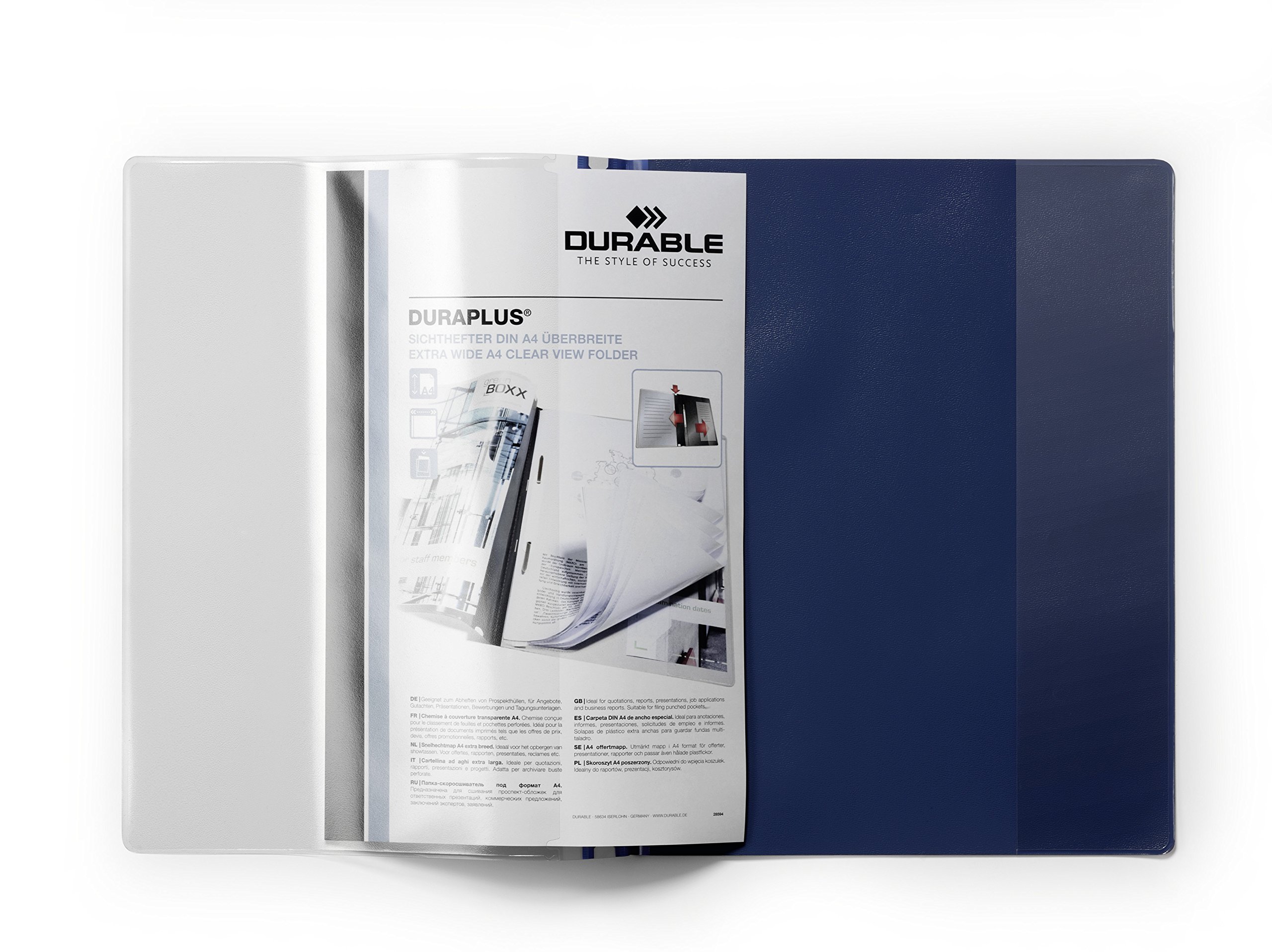 durable-duraplus-angebotshefter-a4-dunkelblau-25er-pack image 2