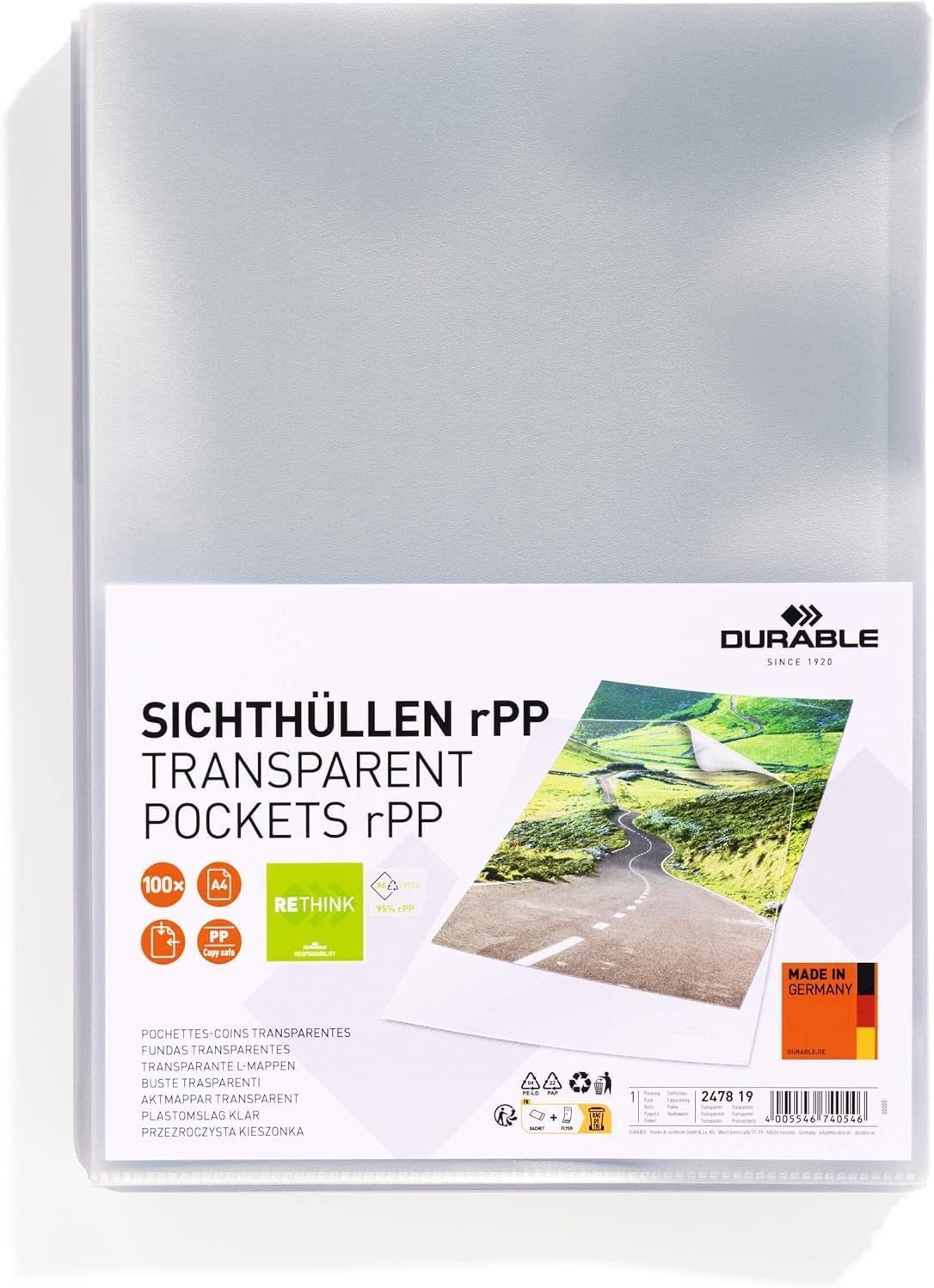 durable-duraquick-268419-prospekth-llen-a4-100-st-ck-transparent image 7