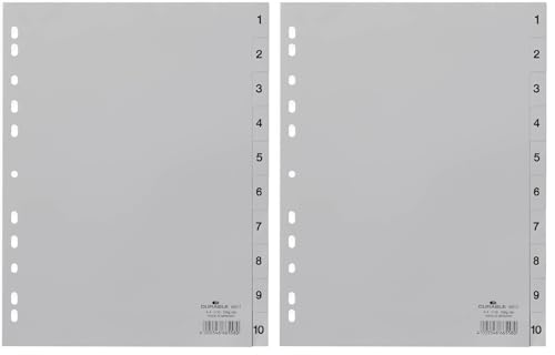 durable-duraquick-zahlenregister-a4-1-10-grau-25-st-ck image 8