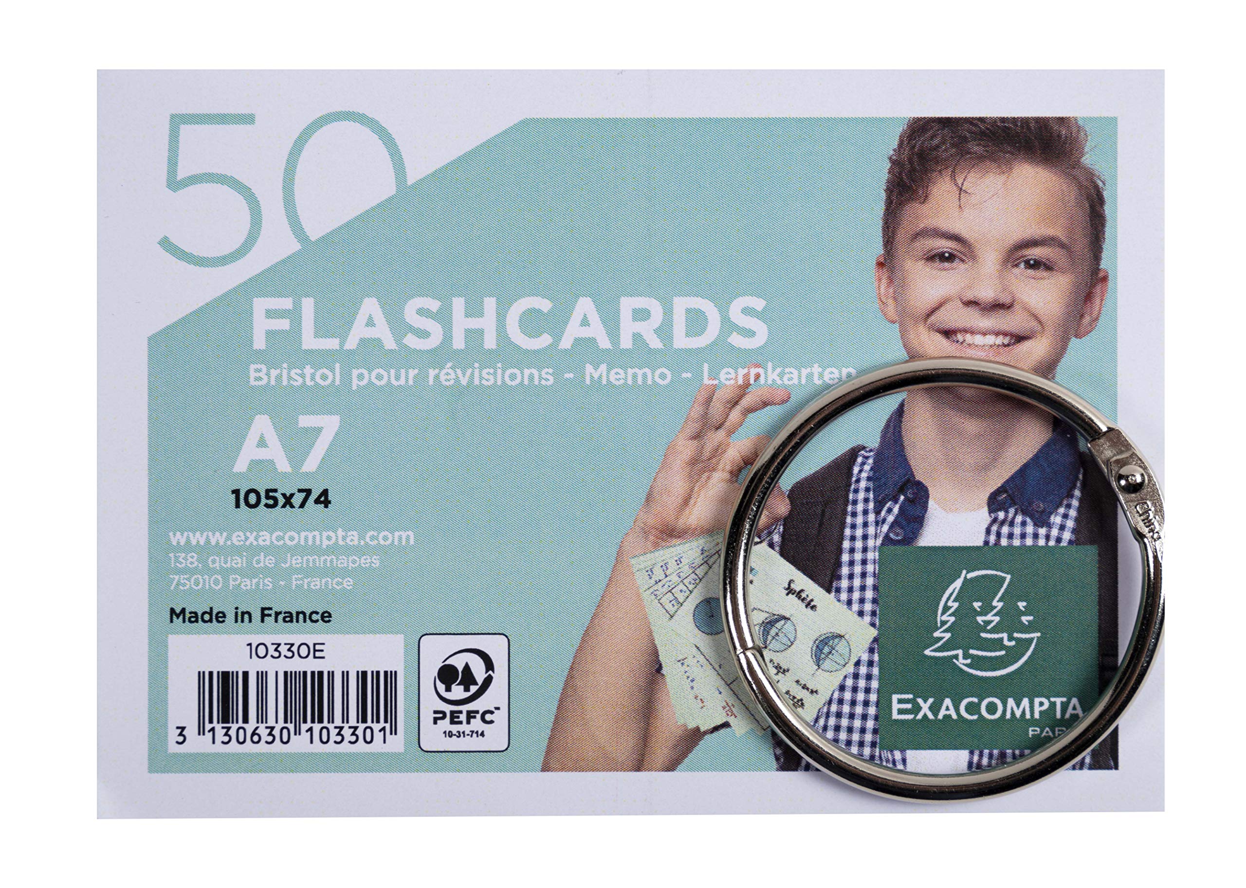 exacompta-flash-karteikarten-a7-liniert-50er-mit-ring image 6