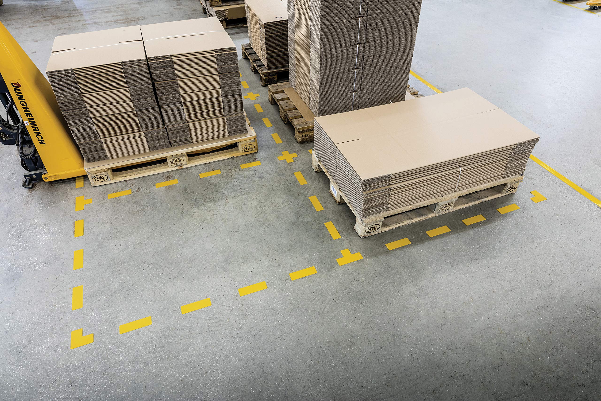 durable-duraline-bodenmarkierung-l-form-100mm-signalgelb image 3