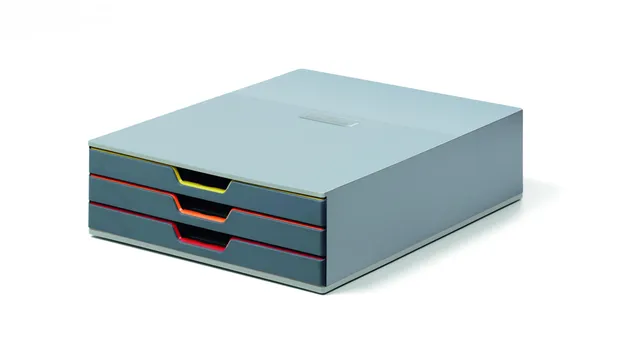 durable-varicolor-760327-schubladenbox-3-f-cher-mehrfarbig image 1