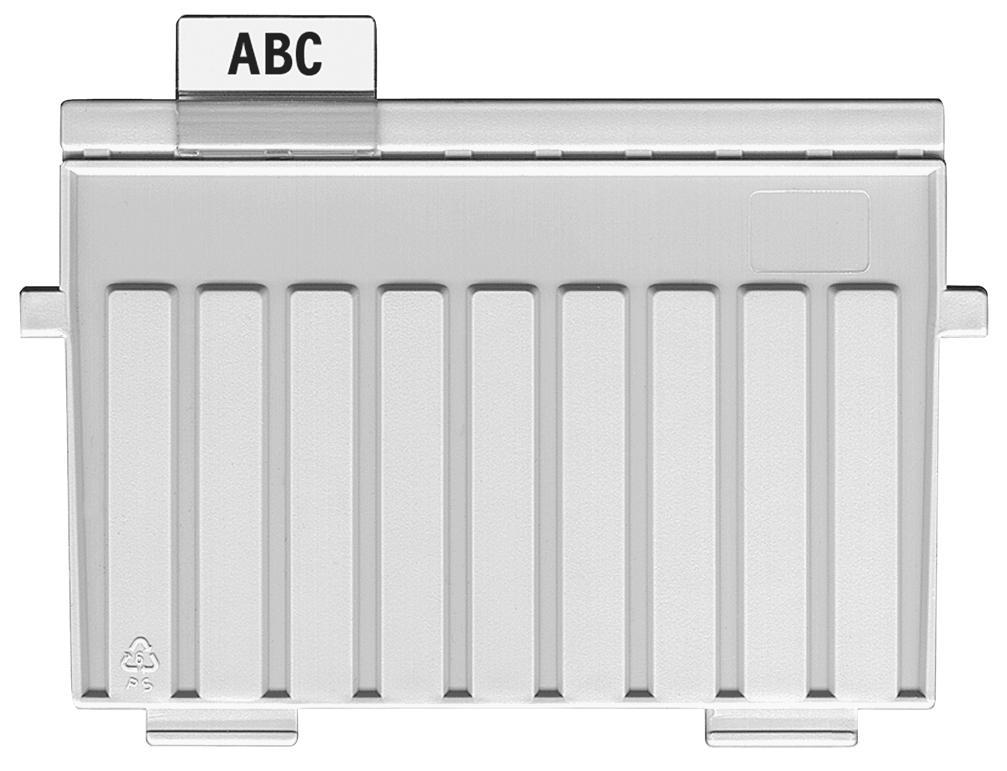 han-croco-sichtreiter-f-r-st-tzplatten-kartenreiter-transparent image 2