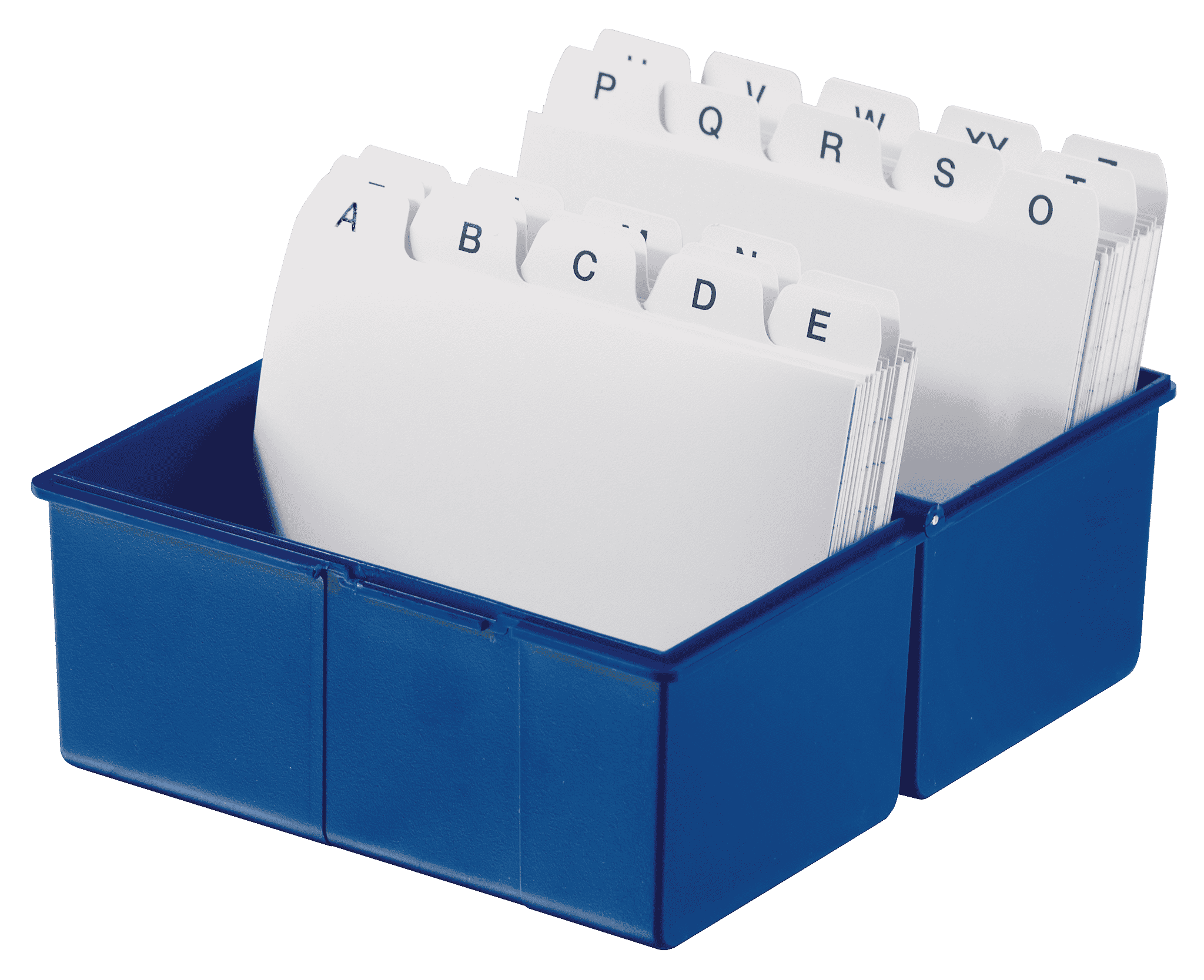 han-croco-karteibox-din-a8-quer-mit-karten-a-z image 1