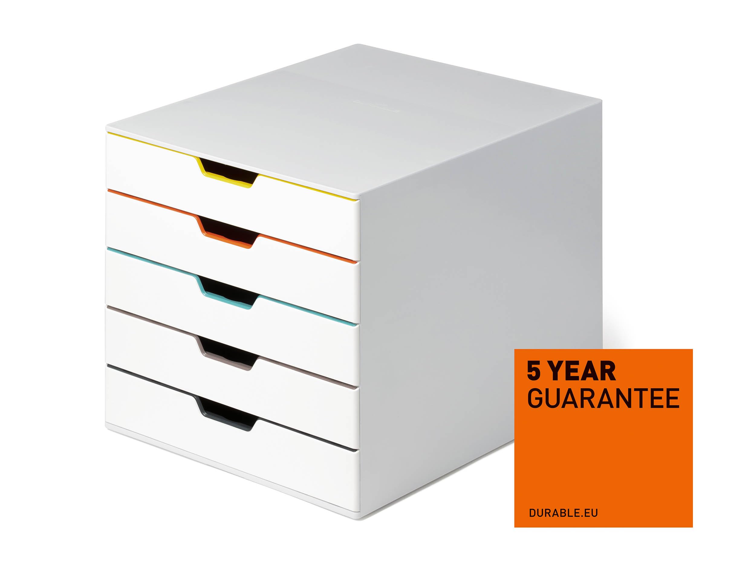 durable-varicolor-762527-schubladenbox-5-f-cher-mehrfarbig image 4
