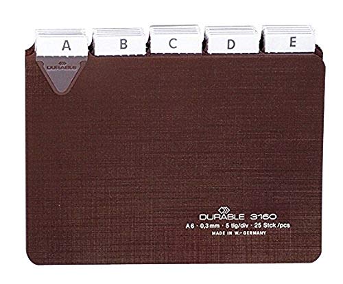 durable-duraquick-leitkarte-a5-quer-braun-25-st-ck-315111 image 8
