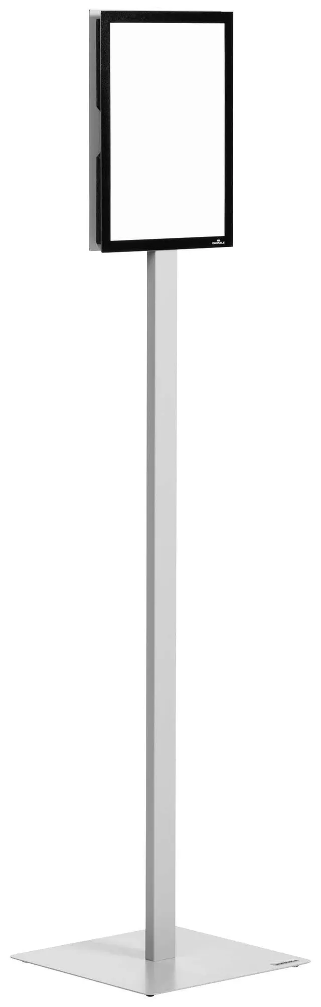 durable-info-sign-infost-nder-a4-drehbar-grau-zweiseitig image 1