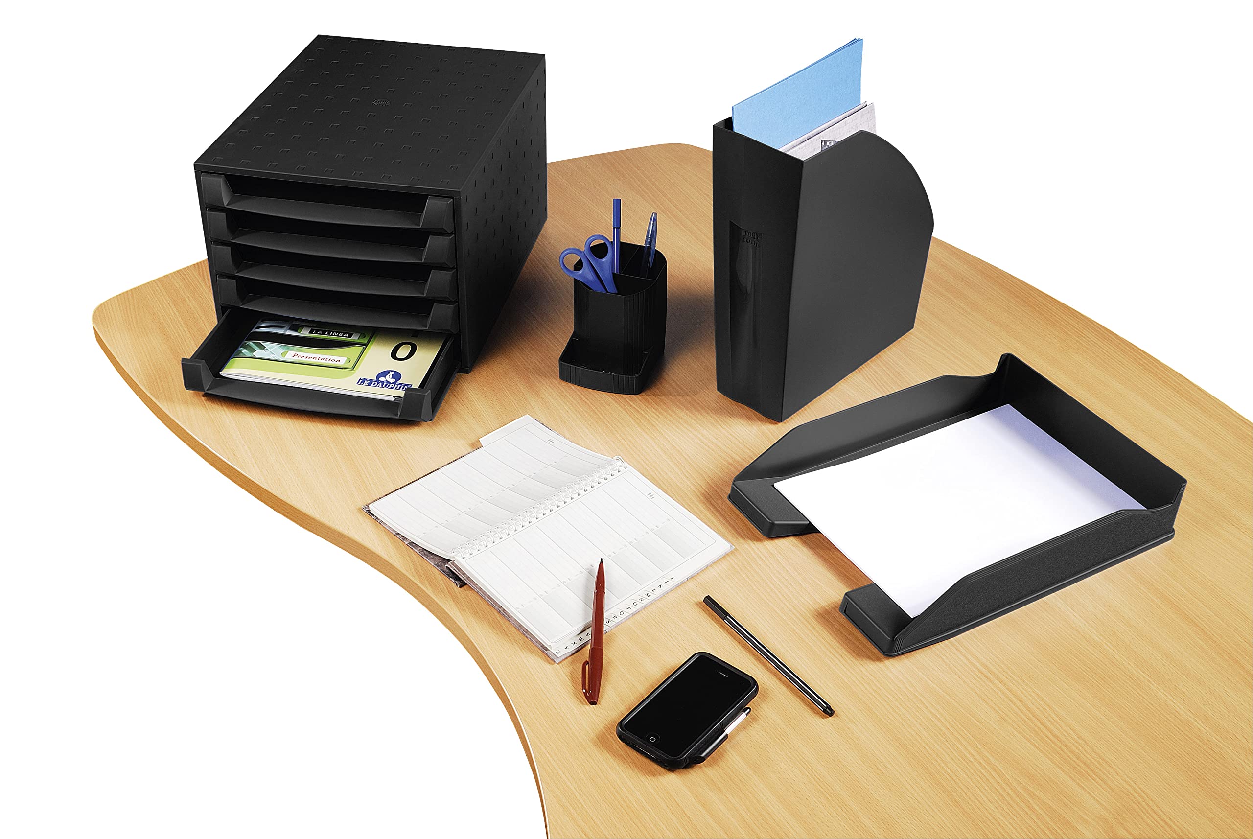 exacompta-ecoblack-stehsammler-a4-schwarz-recycling-1-st-ck image 5