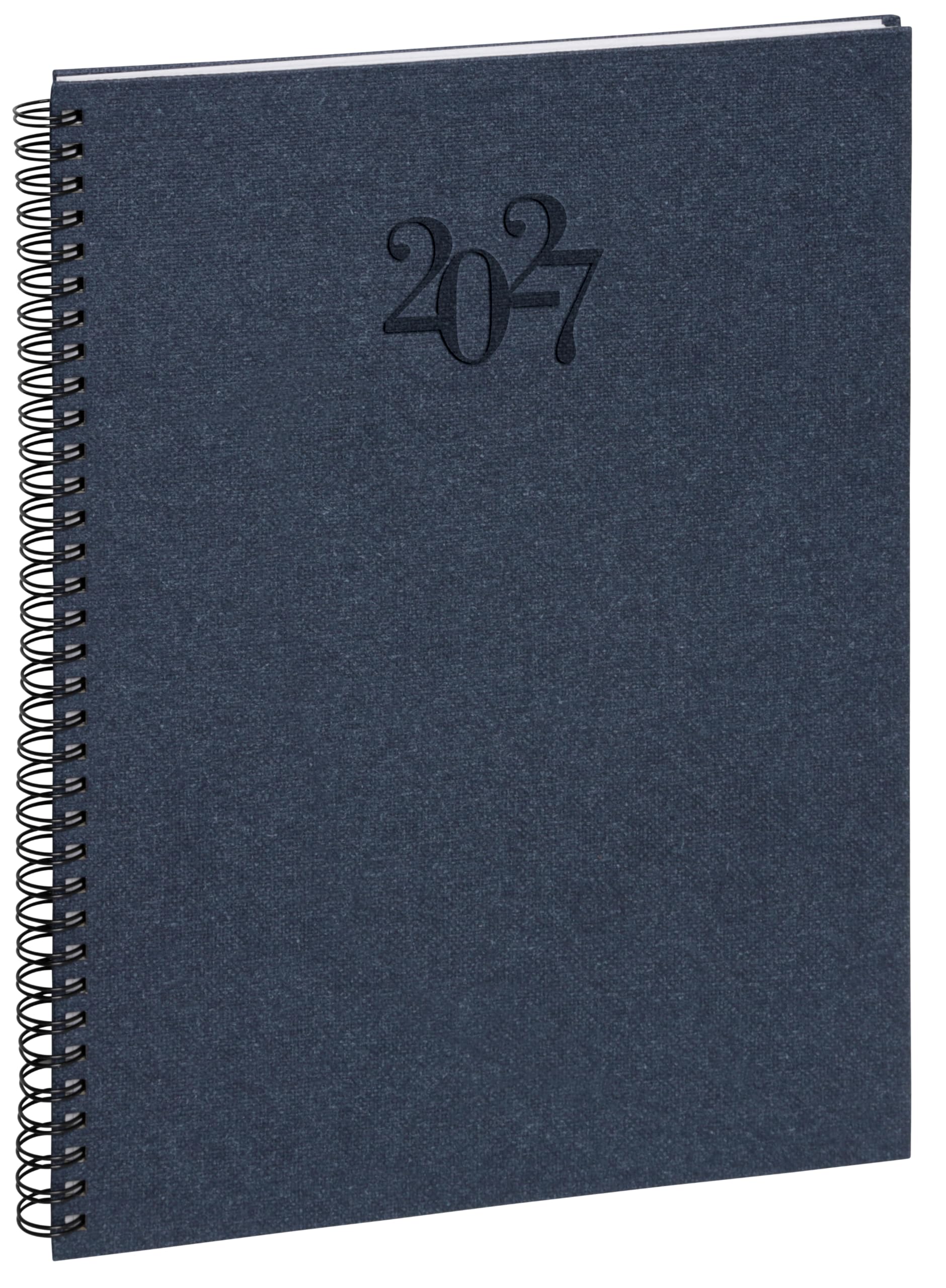 1928-by-exacompta-wochenkalender-spiraliert-blau-21x29-7-cm image 1