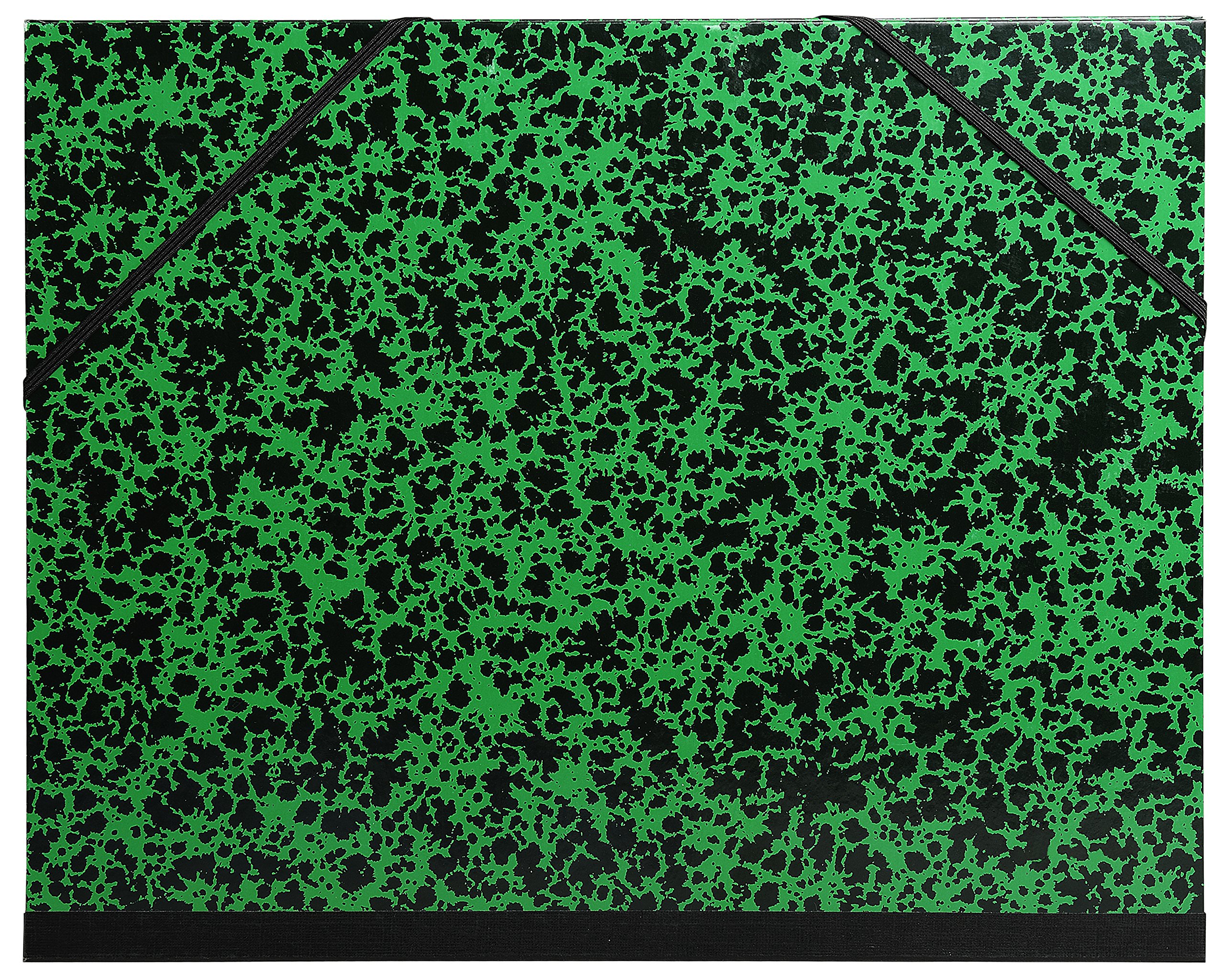 exacompta-iderama-zeichenmappe-52x72-gr-n-verschlussband-3cm image 2