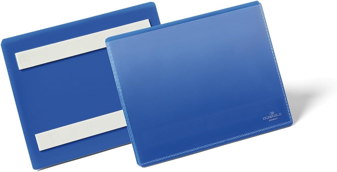 durable-duraframe-176307-kennzeichnungstasche-a6-quer-50-st-ck image 1