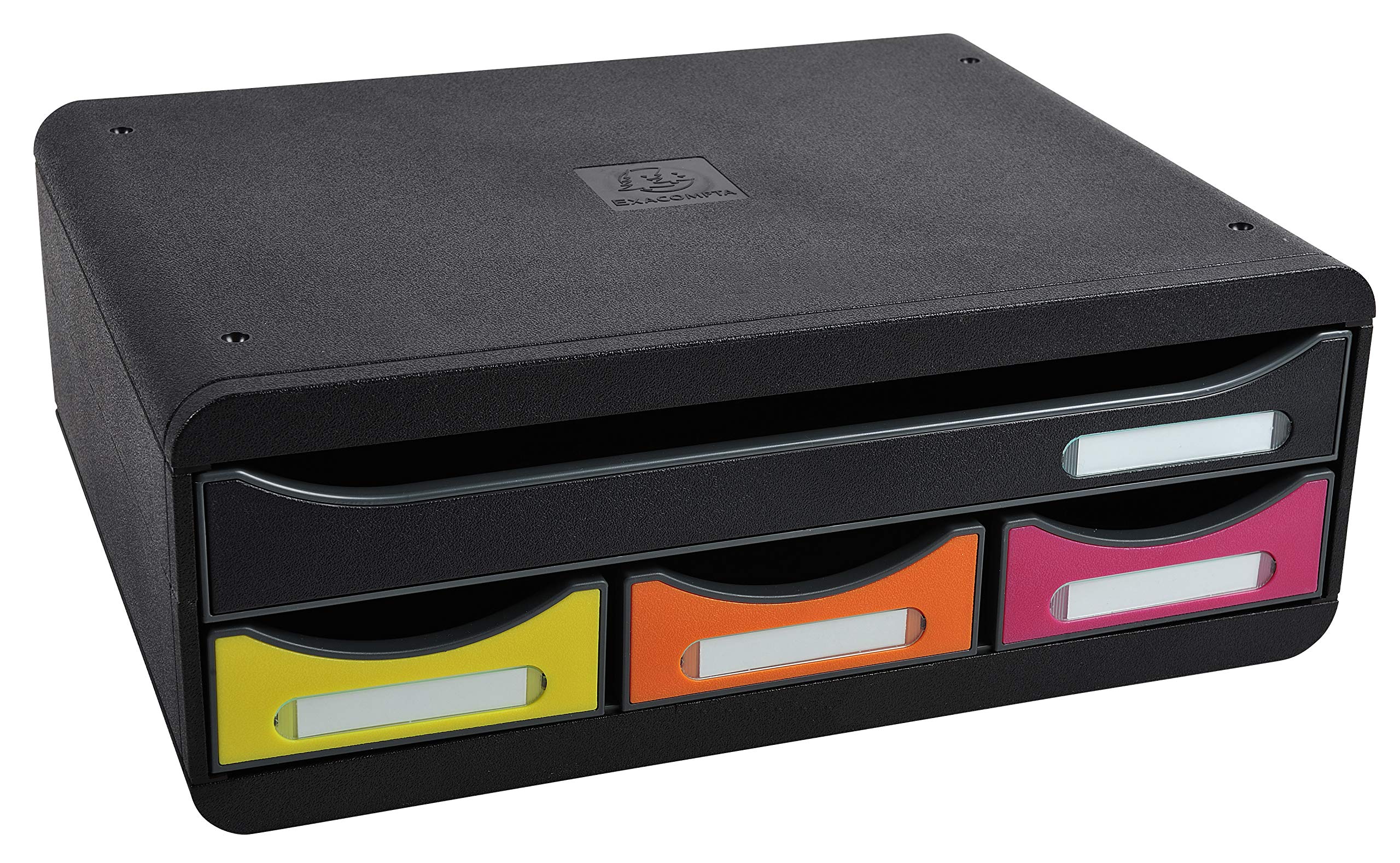 exacompta-iderama-toolbox-schubladenbox-4-schubladen-schwarz image 4