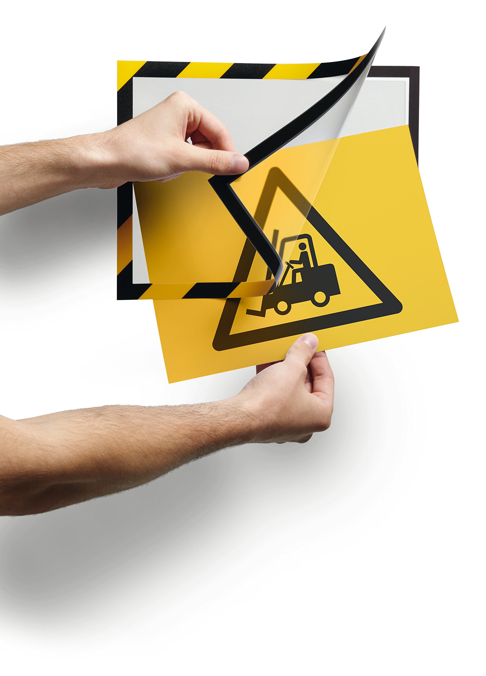 durable-duraframe-security-info-rahmen-a4-gelb-schwarz image 7