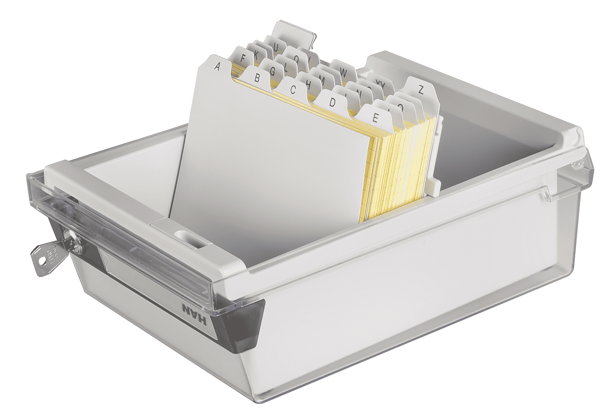 han-croco-karteikasten-a6-quer-800-karten-abschlie-bar image 3