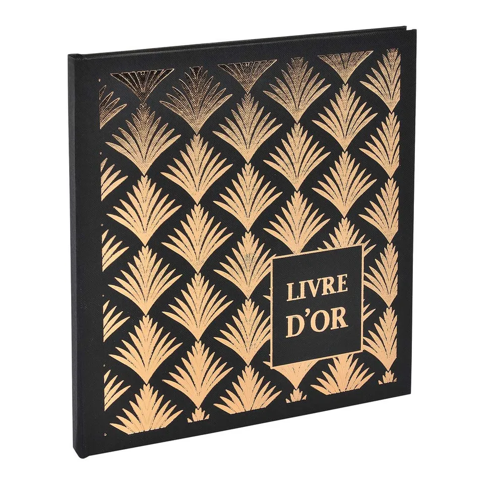 exacompta-ma-a-g-stebuch-palmyre-21x19-gold-schwarz-140-s image 1