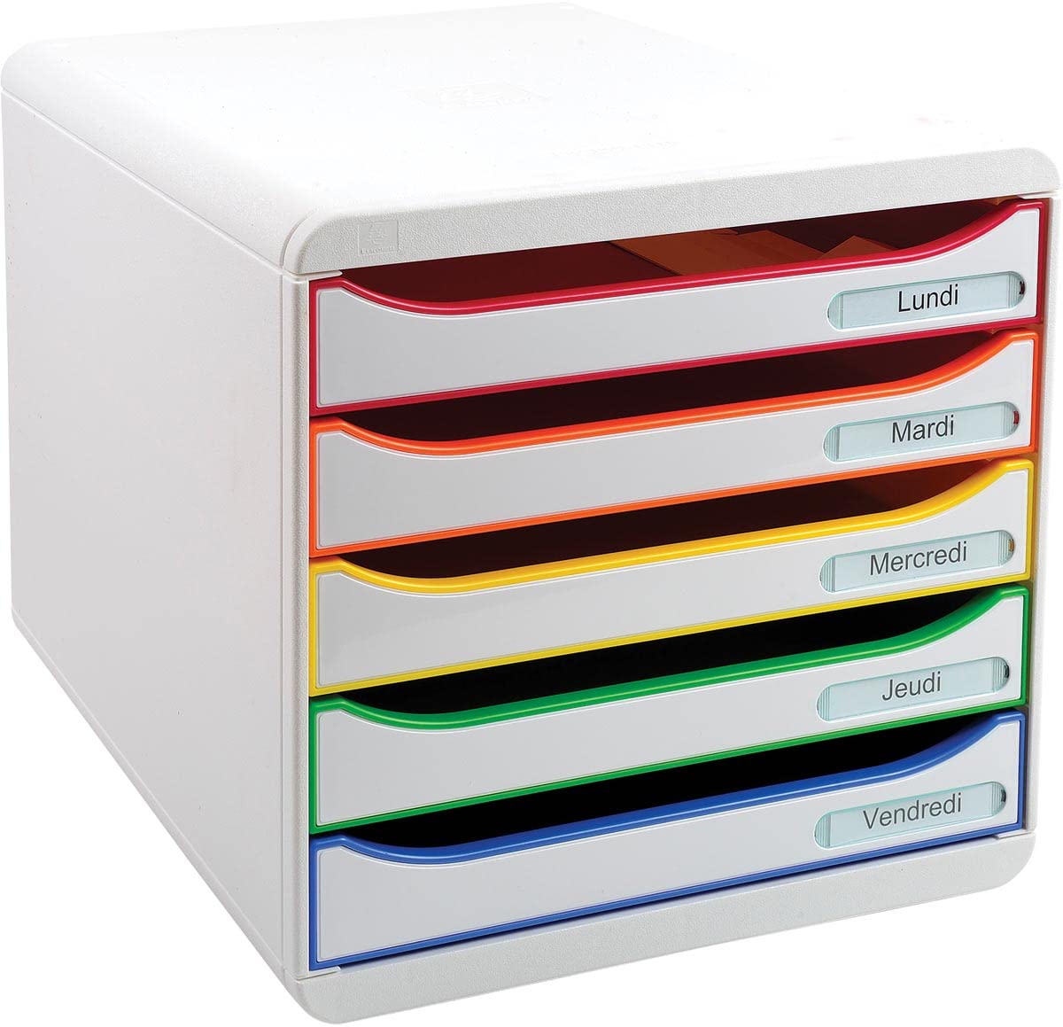 exacompta-big-box-309914d-schubladenbox-a4-5-schubladen-bunt image 5