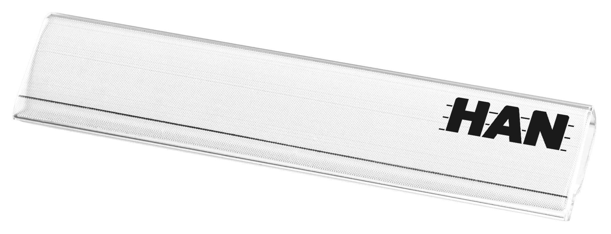 han-klassik-beschriftungsclip-etikettenhalter-transparent-62x14-mm image 1