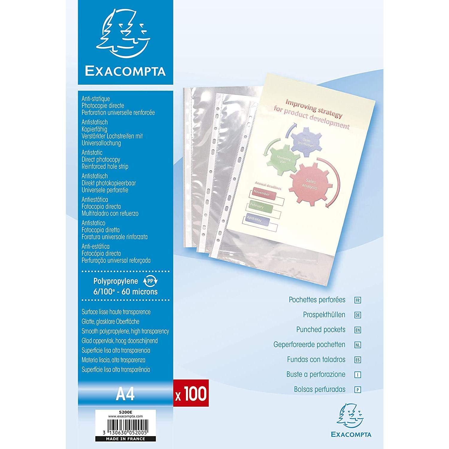 exacompta-kreacover-klarsichth-llen-a4-100er-glasklar-60 image 4