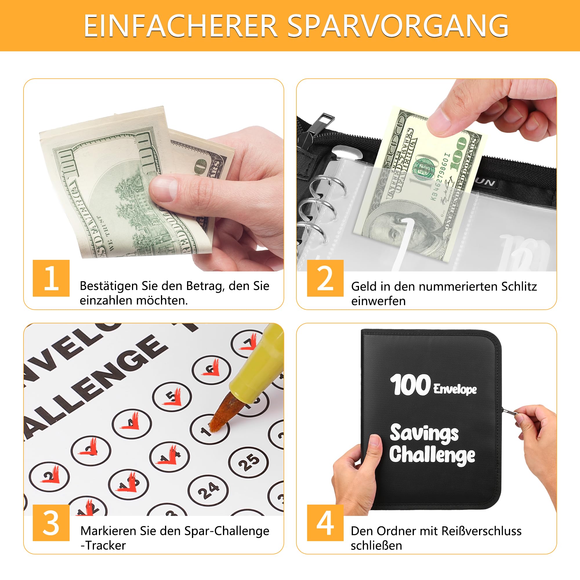 jundun-fireproof-spar-challenge-buch-a5-100-umschl-ge-feuerfest image 4
