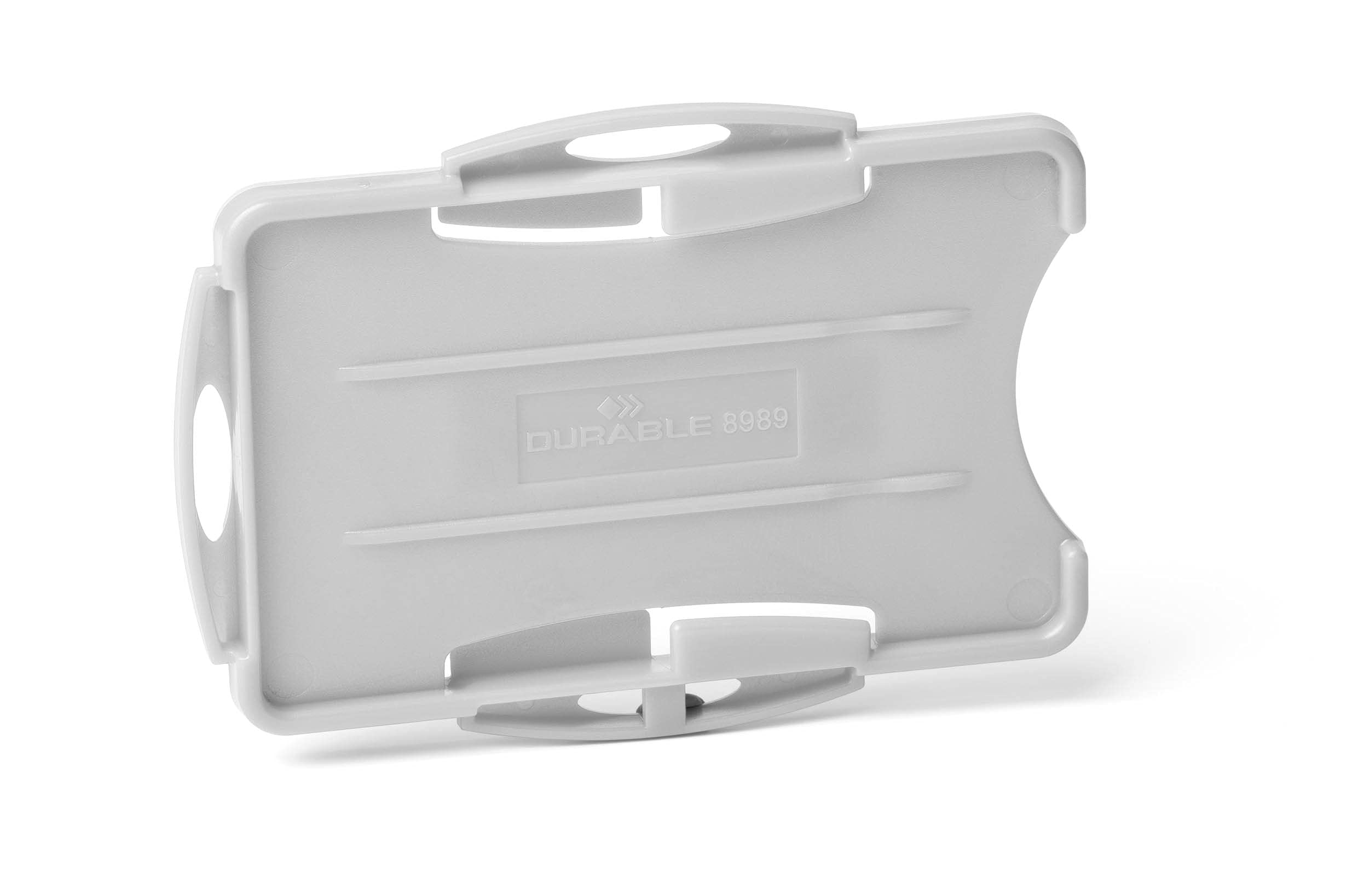 durable-euroclip-ausweishalter-2-karten-grau-10er-pack image 2
