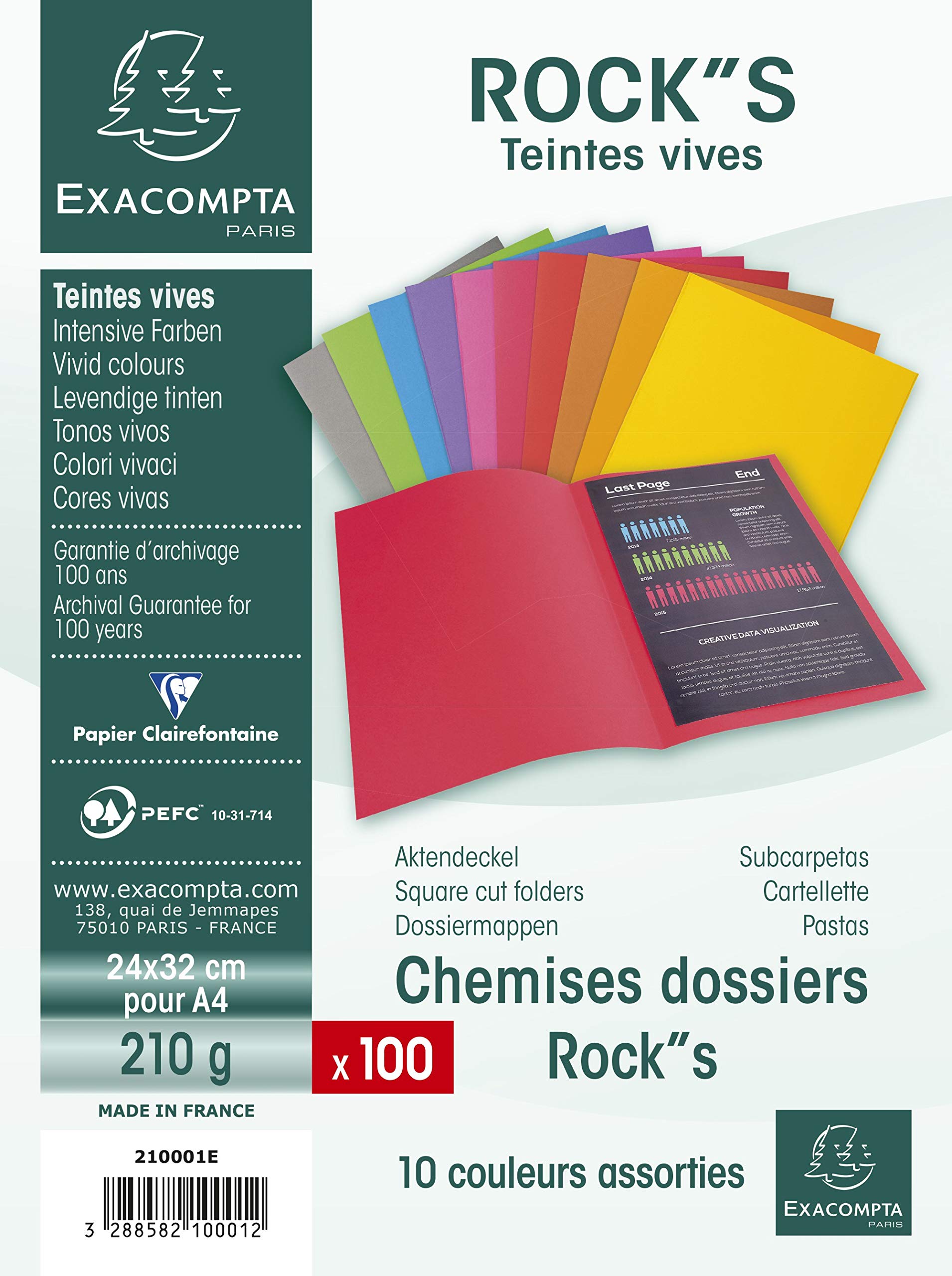 exacompta-rock-s-210001e-aktendeckel-a4-100-st-ck-bunt image 3