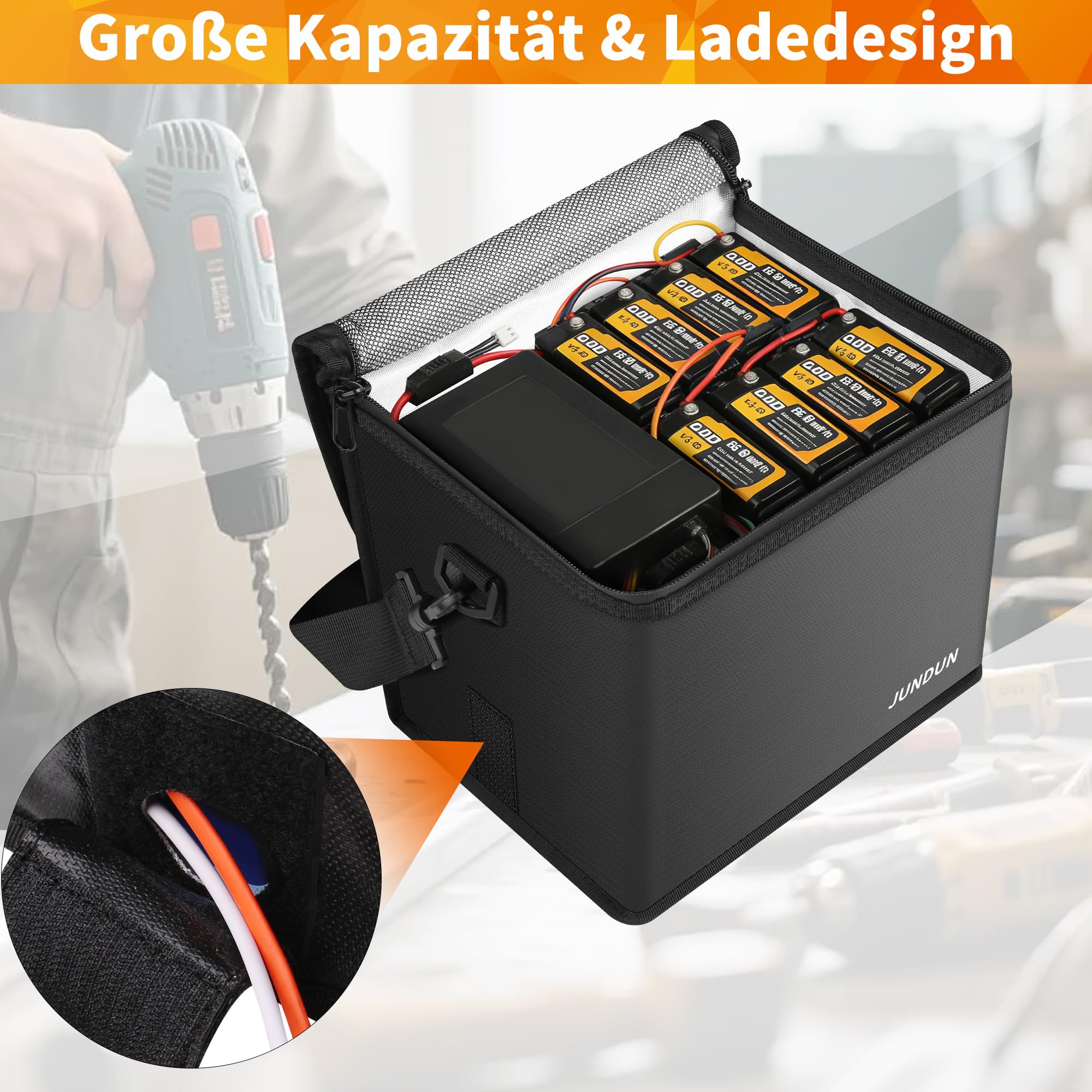 jundun-battery-safety-bag-lipo-tasche-schwarz-feuerfest image 5