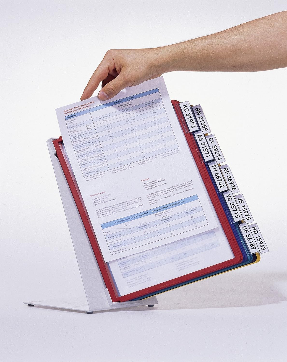 durable-vario-table-10-sichttafelsystem-a4-grau-mehrfarbig image 5