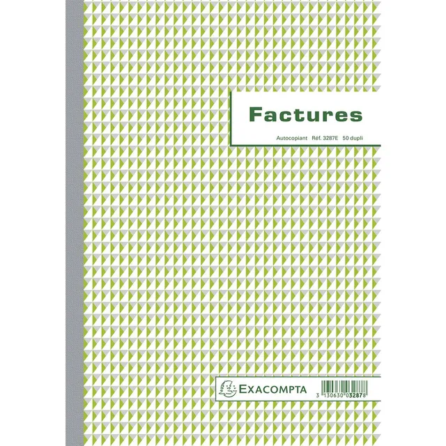 exacompta-guildhall-manifold-factures-a4-dupli-50-blatt image 1