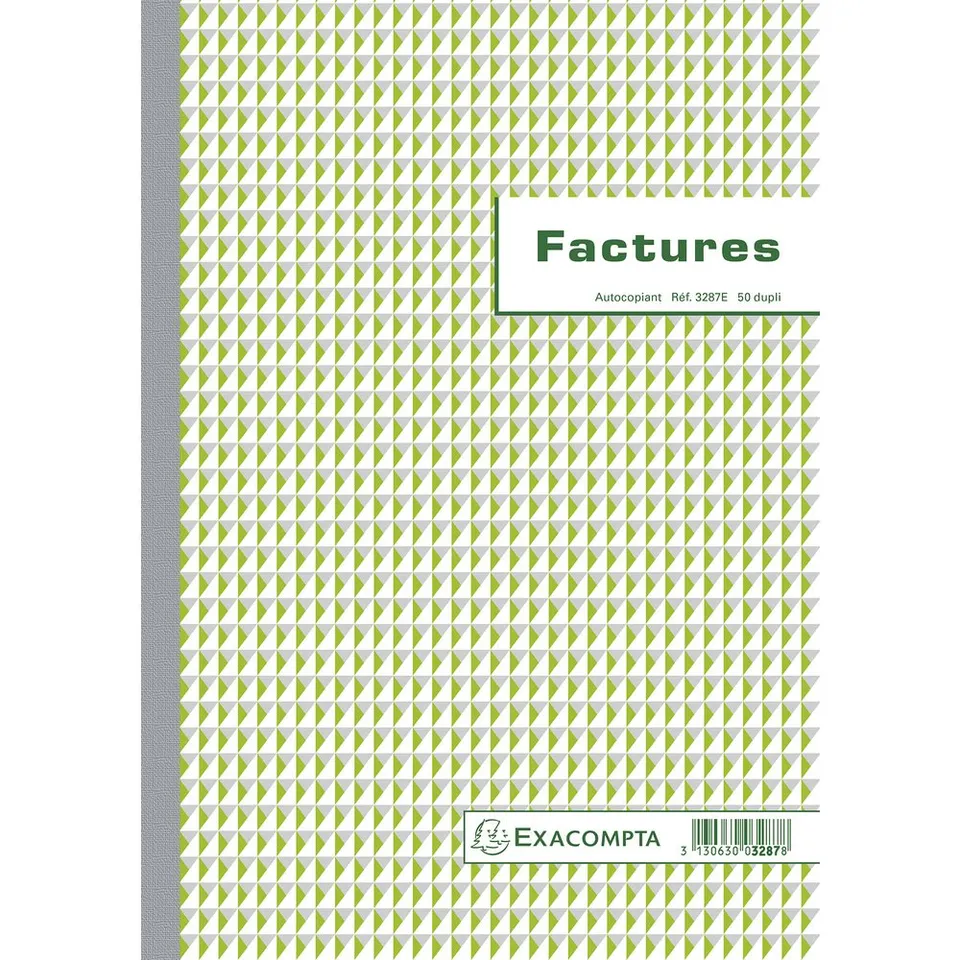 exacompta-guildhall-manifold-factures-a4-dupli-50-blatt image 1