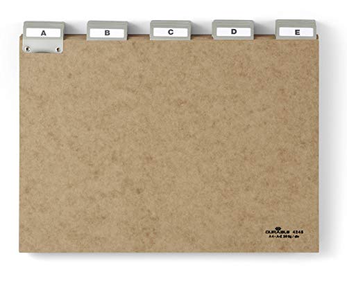 durable-duraquick-425511-leitregister-a-z-a5-quer-braun image 6