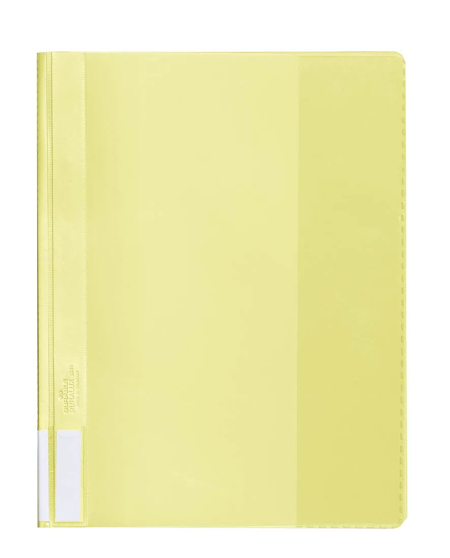 durable-duraquick-268104-sichthefter-a4-gelb-25er-pack image 1
